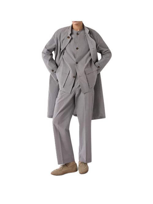 Pantalone grigio senza pieghe Lardini | PAINDRO70PACA66201910